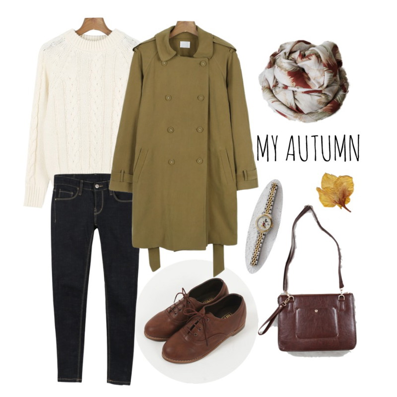 daily monday Square vintage clutch bag,daily monday Urban twist knit[니트,꽈베기니트,니트,꽈배기],YOU & ME 레이즈옥스포드등을 매치한 코디