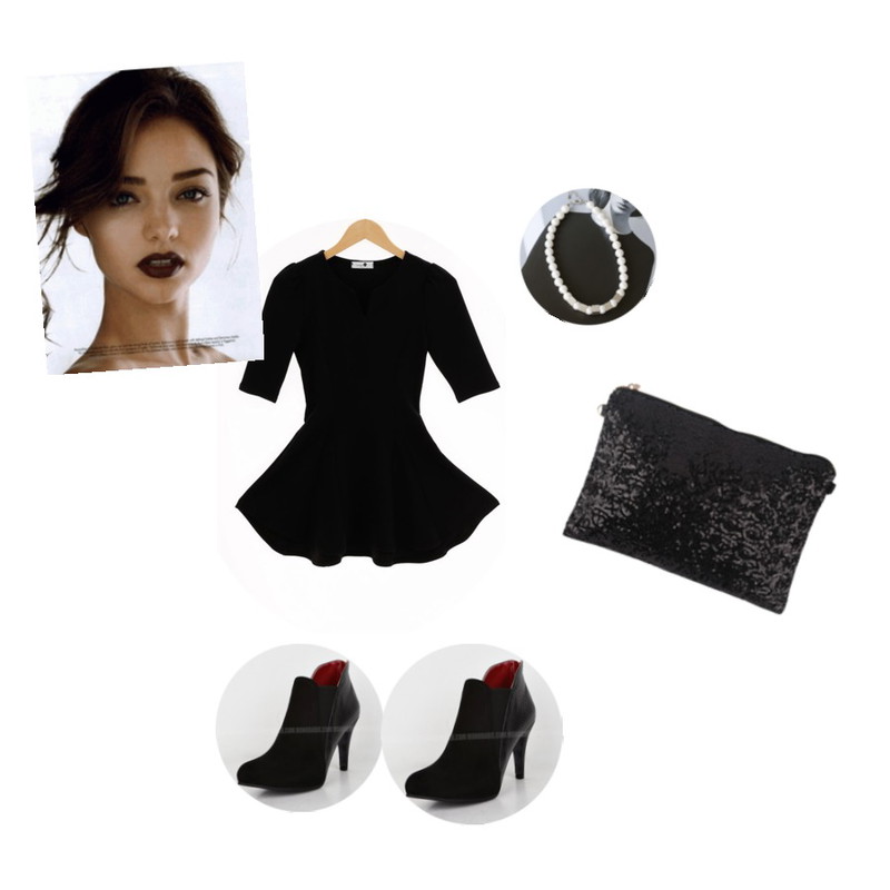 BROWNBUNNY skin one-piece(인기상품),MONOBARBIE [RB1273] 라헬Black 8.7cm등을 매치한 코디