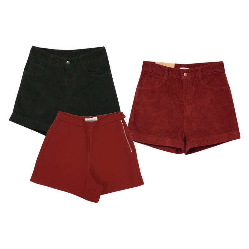 BY YOU&ME 와플반바지,Rough & Detail corduroy high short, pt,Rough & Detail corduroy high short, pt등을 매치한 코디