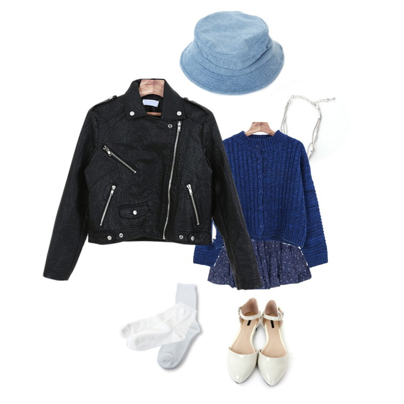 Zemma World 별-라인 (br),Zemma World Enamel mary jane flat,Rough & Detail morningstar lily, sk_navy등을 매치한 코디
