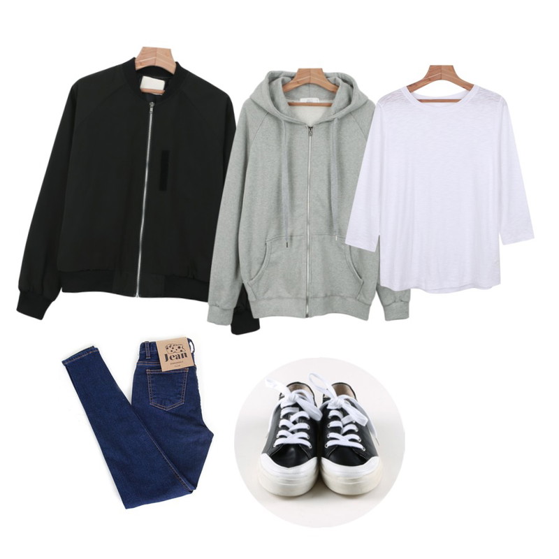 Zemma World (ZEMMA.W) Cheese skinny jean [주문폭주 순차적발송]1/23일 봄신상 기모없는ver. 추가출시!고객만족 100% 젬마월드 반하이-치즈스키니기모있/없는버젼, 최단시간3000장돌파!,daily monday Light spring blouson,daily monday Daily loose fit hood zip-up등을 매치한 코디