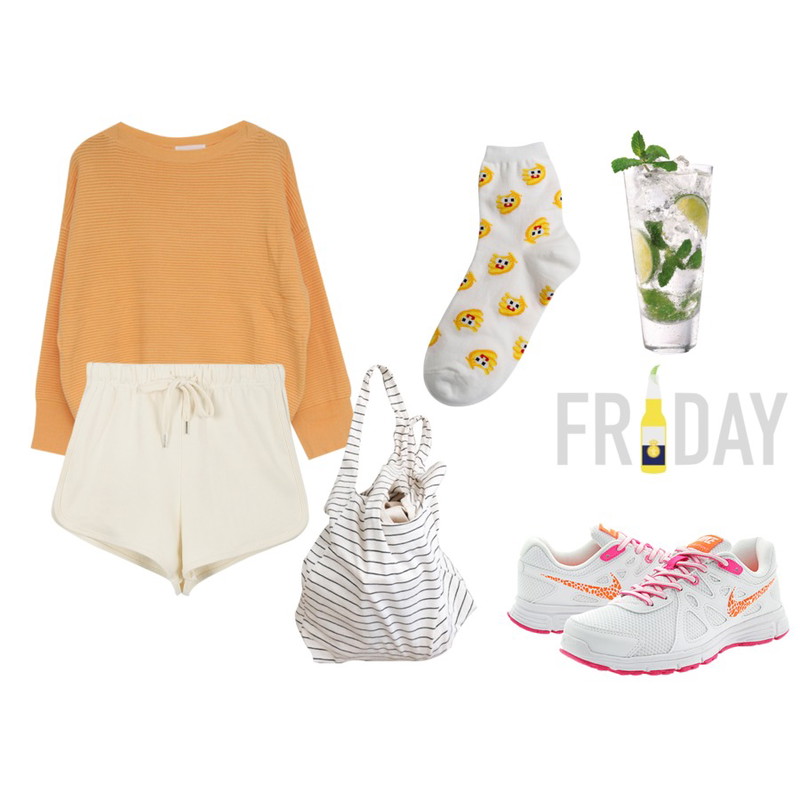 daily monday Loose-fit trainning set,MIND ME 스프링 컬러 코튼 T-shirt (4color),Player [정품]554901-103 나이키 레볼루션 2 MSL 화이트 토탈 오렌지 핑크 파우더 화이트 (W NIKE REVOLUTION 2 MSL WHITE/TTL ORANGE-PNK PW-WHITE) 런닝/트레이닝화 신발  운동화 나이키 등을 매치한 코디