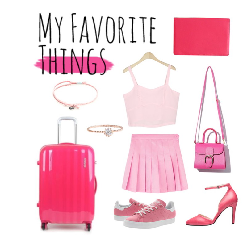Travle_Pink Carrier,MFT,Reine Kokopam Pastel Bracelet등을 매치한 코디