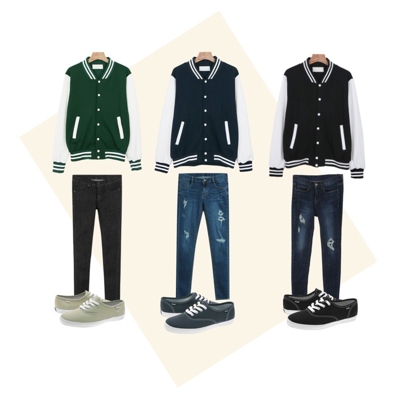 Mono,Zemma World Parisien.데미지15 (skinny),MIXXMIX 1030 데님 팬츠등을 매치한 코디