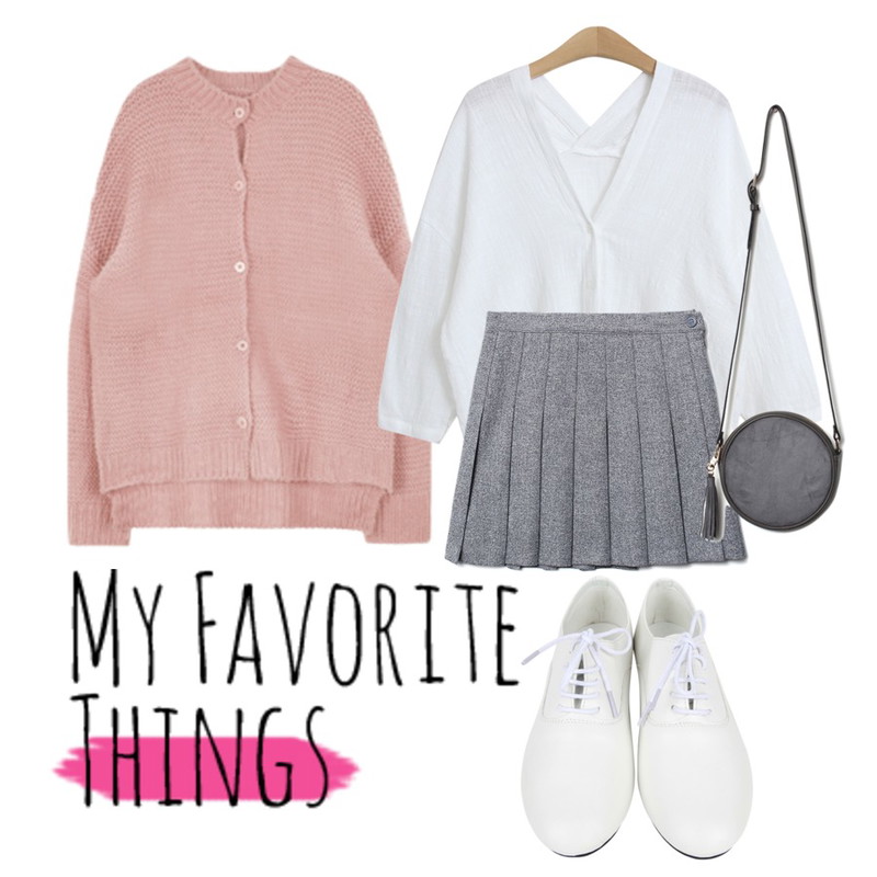 MFT,TODAY ME [blouses]리뷰 블라우스,MIXXMIX 디모느 데일리 니트 가디건등을 매치한 코디