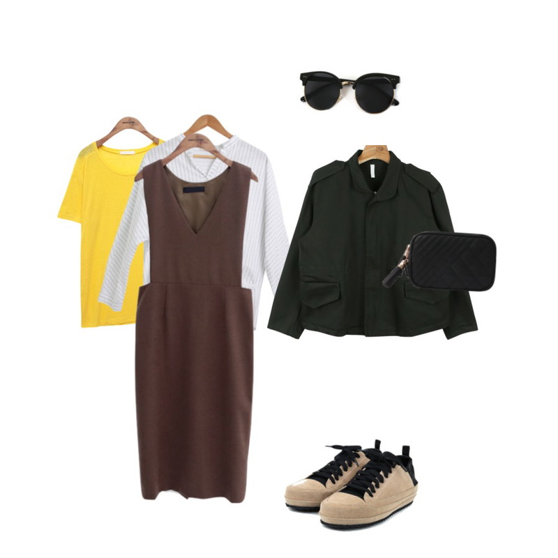 Zemma World Vacation (썬글),common unique [TOP] LIGHT LINEN 1/2 T,Salon de byme 사각사각 스트라이프 셔츠 ( 블랙 , 핑크 , 화이트 ) 업뎃중 등을 매치한 코디