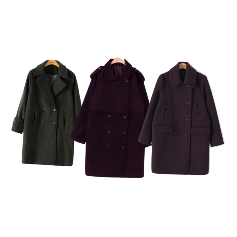 Reine 브로닝 울 코트,common unique [OUTER] WOOL TRENCH COAT,Reine 커밍 센드 코트등을 매치한 코디