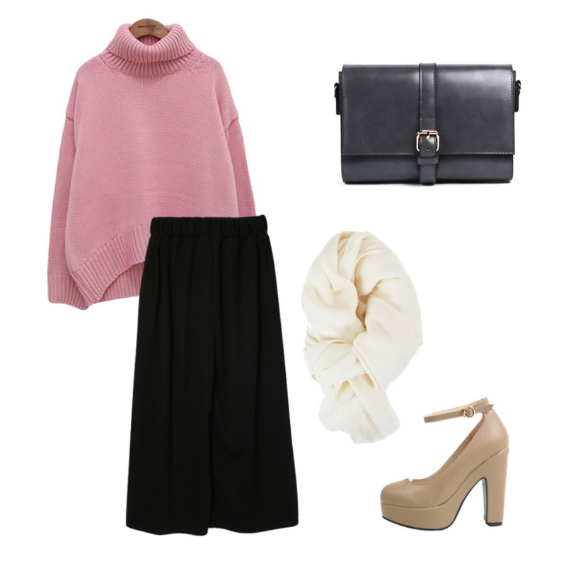 biznshoe Maryjane pumps (3color),DORA 루나통P,common unique [TOP] TURTLENECK UNBAL KNIT등을 매치한 코디