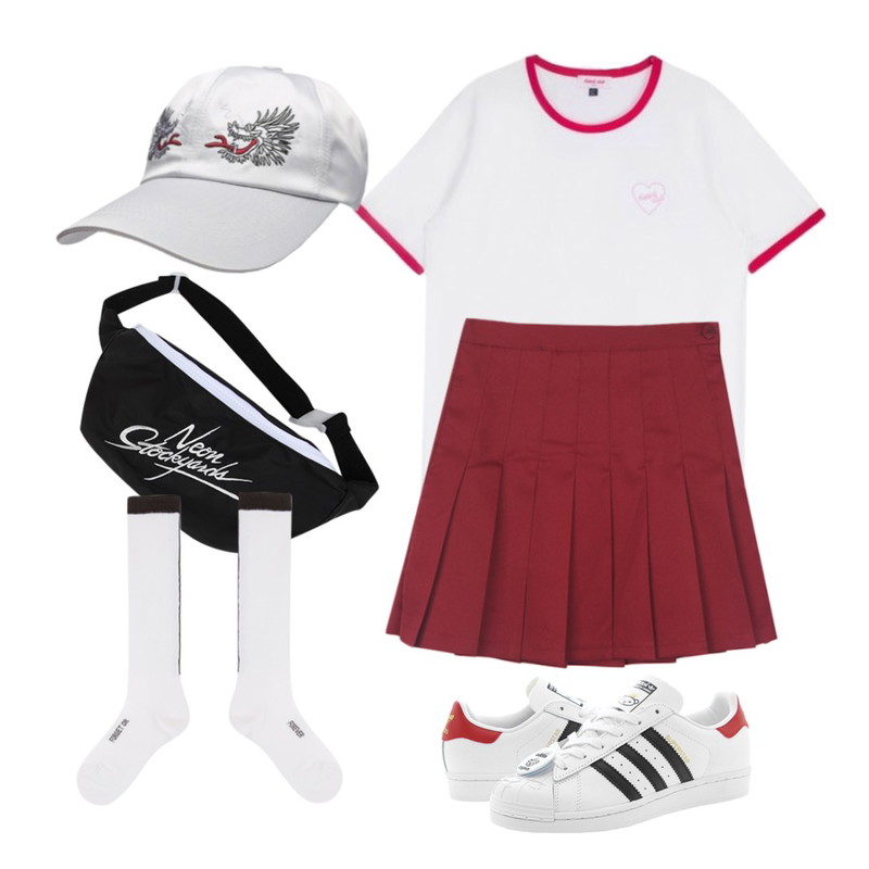 MIXXMIX Heart club 16SS Heart Color Top(White),BANHALA [2차 재입고]이수민착용_크레파스 스커트,Player S75552 아디다스 슈퍼스타 니고 베어풋 흰검빨 (SUPERSTAR NIGO BEARFOOT FTWWHT/CBLACK/FTWWHT) 슈퍼스타 신발  운동화 아디다스 등을 매치한 코디