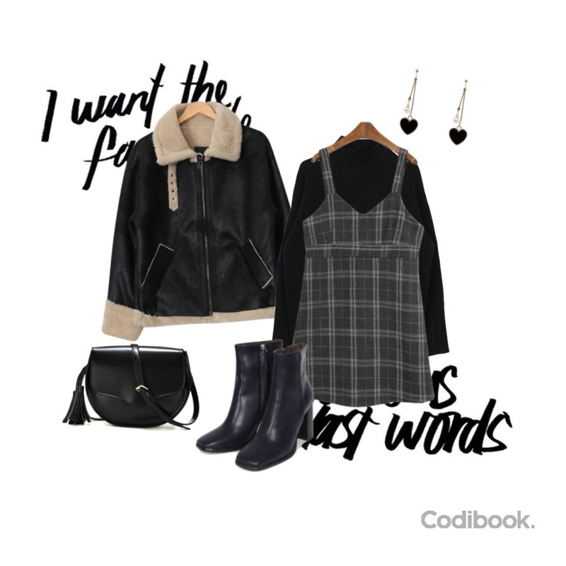 insta @thewriting,@thewriting,AIN oversize vintage mustang (2 colors)등을 매치한 코디