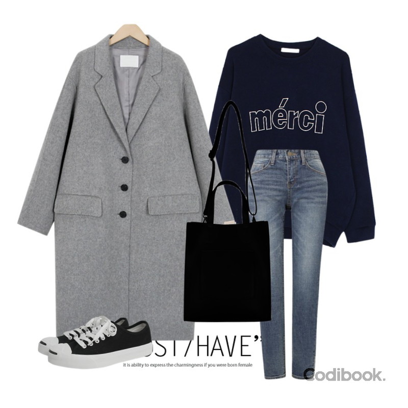Untitled,From Beginning Mild single handmade coat_K(size : free),biznshoe Meric mtm (2color)등을 매치한 코디