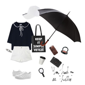 Black,White,캡 코디
