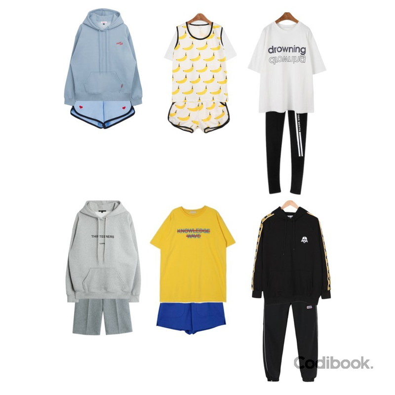MIXXMIX Heart club 16SSHeart Mini Shorts(Sky blue),From Beginning Made_bottom-067_cotton pocket shorts (size : S,M),IM3 라인 레터링 레깅스등을 매치한 코디