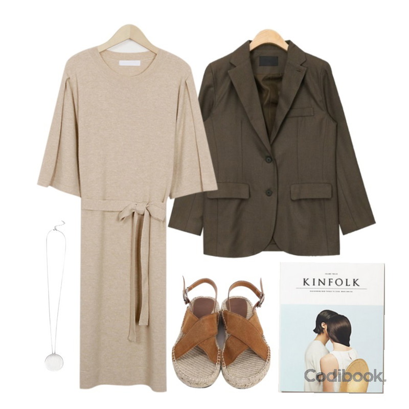 magazine,AIN classic mood basic jacket (4 colors),From Beginning Sport color espadrille sandal_S (size : 230,235,240,245,250)등을 매치한 코디
