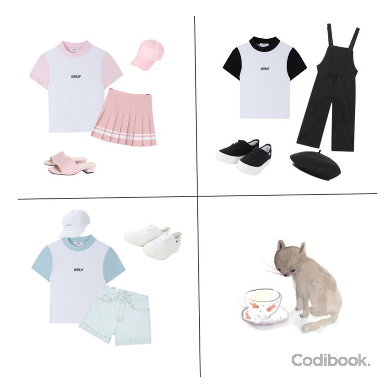 Quarter,MIXXMIX Two Color High Neck Top,MIXXMIX Two Color High Neck Top등을 매치한 코디