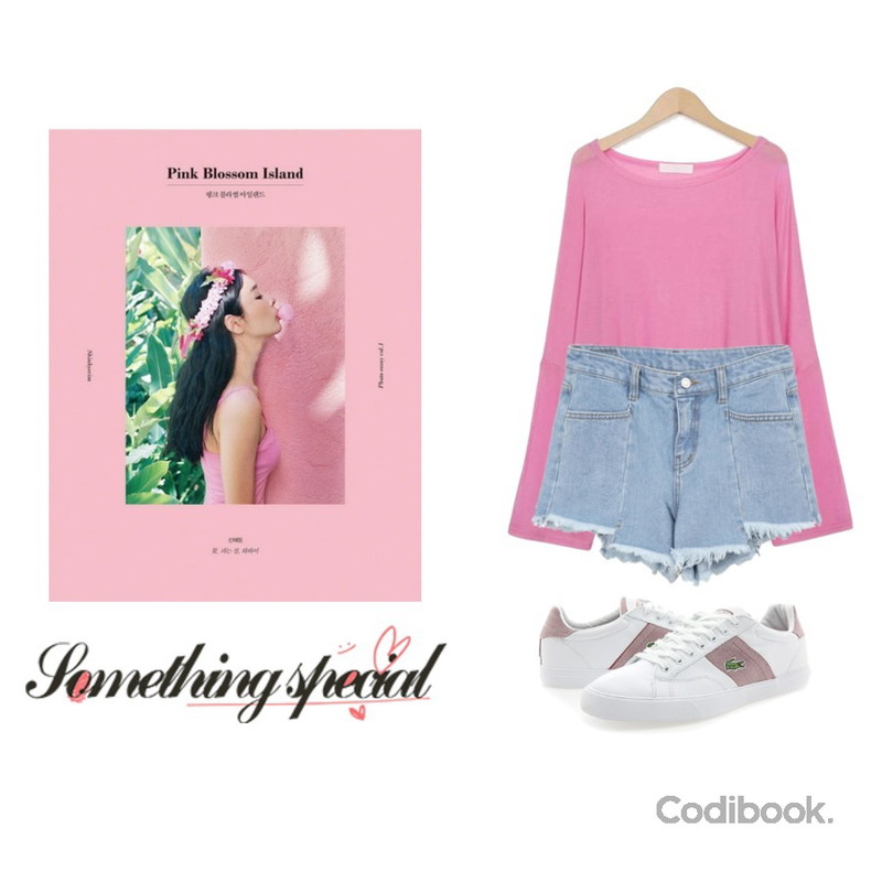 AIN Pink Blossom Island,From Beginning Cozy soft loose T_S (size : free),BANHALA [혜원 PICK] 퀸스메이트 팬츠등을 매치한 코디