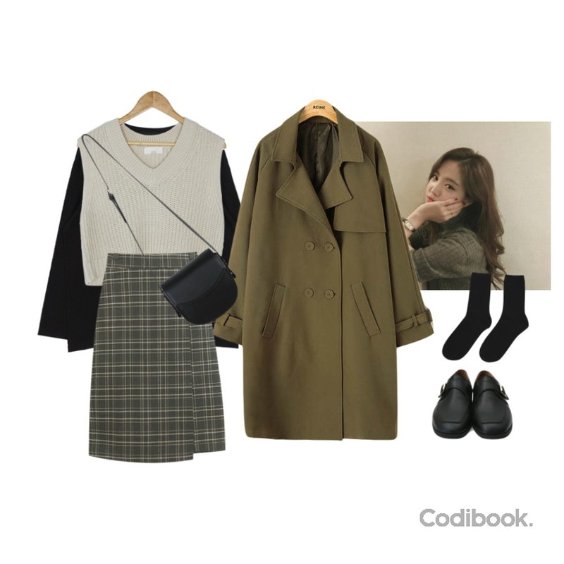 biznshoe Cotton color tee (5color),BANHARU v-neck crop vest,손나은 등을 매치한 코디