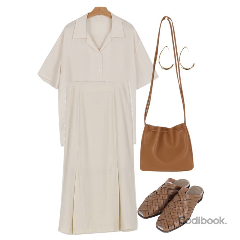 somedayif silky half blouse (2colors),somedayif momo mermaid skirt (3colors),somedayif veneta bloafer (3colors)등을 매치한 코디