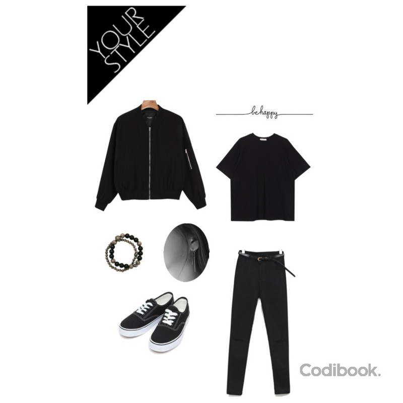 daily monday Daily soft blouson jumper,biznshoe Silky boxy cotton tee (3colors),ENVYLOOK [22XX]쭉쭉벨트세트팬츠등을 매치한 코디