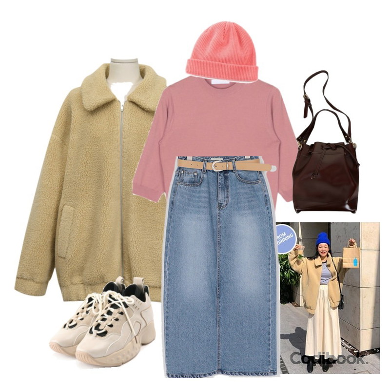From Beginning Made_outer-119_dumble zip-up_M (size : free)[예약주문 : 베이지 10월 18일 입고],From Beginning Made_outer-119_dumble zip-up_M (size : free)[예약주문 : 베이지 10월 18일 입고],AIN blossom half knit등을 매치한 코디