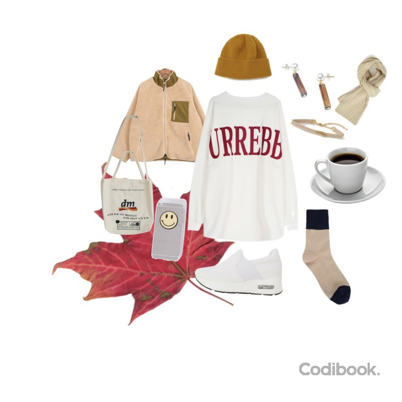 maple 2,daily monday Kitch wool short beanie,BULLANG GIRL 양면포근뽀글이JP등을 매치한 코디