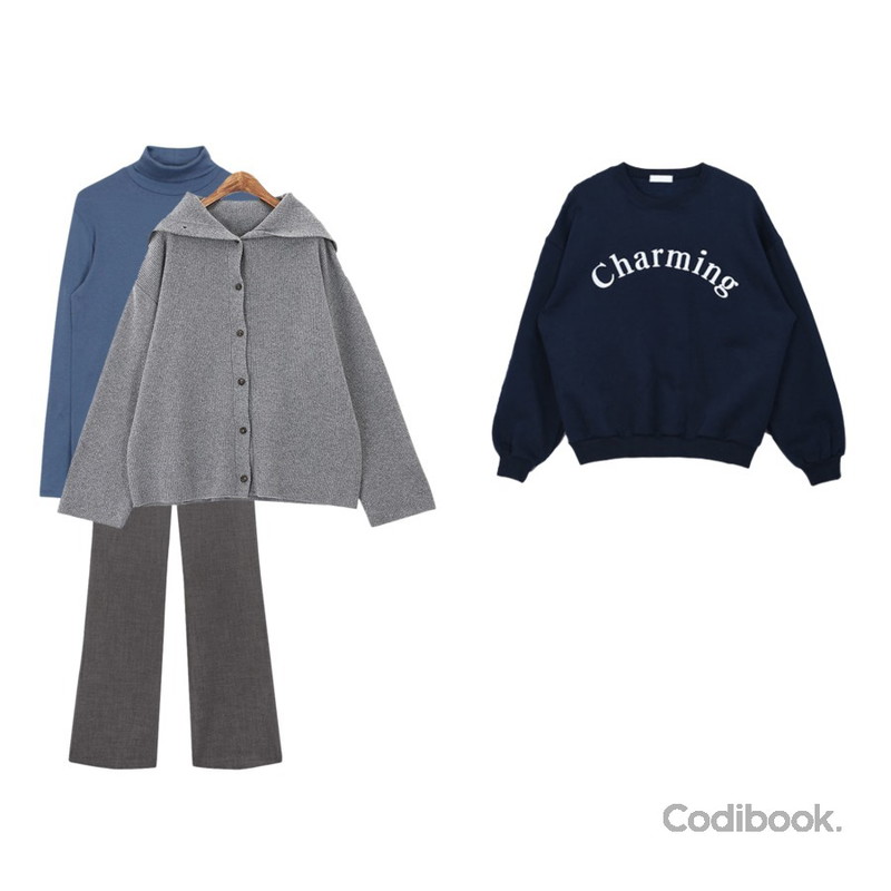 biznshoe Tencel turtle-neck tee (5color),common unique F/W URBAN NATURAL BOOTS SLACKS,ROCOSIX 로렌 브이넥 니트등을 매치한 코디
