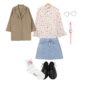 20대,봄데이트룩,여행,여성스러운 코디