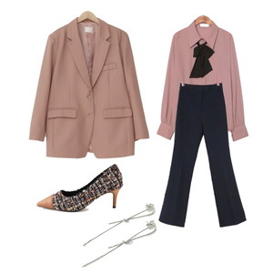 데이트룩,Pink&Black,세미정장,웰컴_봄,codibook 코디