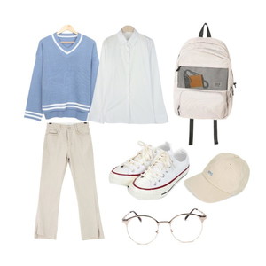 학생룩,초봄코디,이쁨,Casual,깔끔단정 코디