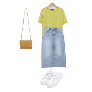 가을데일리룩,누구나,simple,simplelook,네온그린 코디