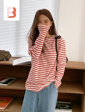 머스트 베이직스트라이프티 (3color)