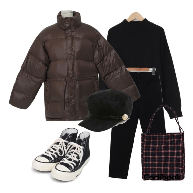 From Beginning Lie semi boots-cut pants_C (size : S,M,L),AIN colouring high canvas sneakers (225-250),common unique SUEDE MATROOS ROPE HUNTING CAP등을 매치한 코디