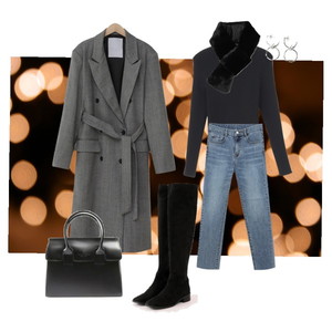 Nightout,Simple,Winterlook,Fashion 코디