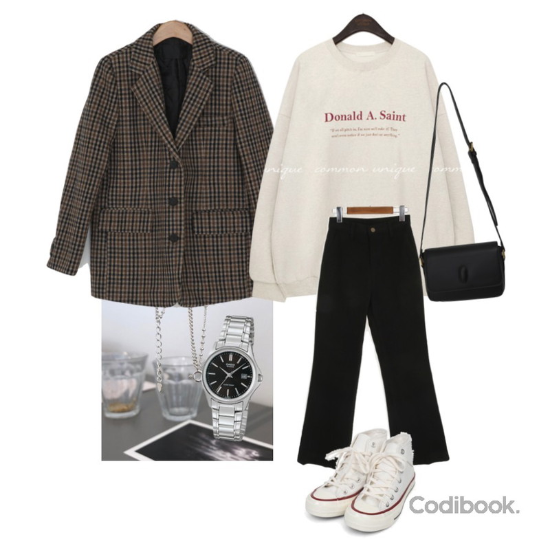 MIXXMIX LTP-1183A,lavenir (silver925) two line bracelet,AIN colouring high canvas sneakers (225-250)등을 매치한 코디