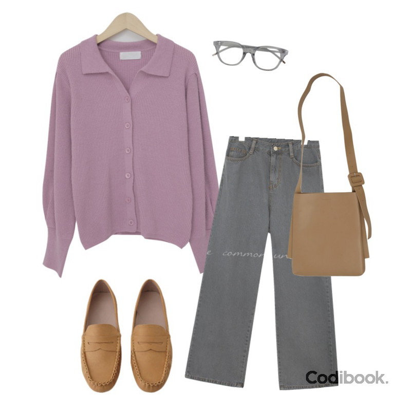 AFTERMONDAY soft square loafer (5colors),BULLANG GIRL 사각불투명안경,From Beginning Belt strap square bag_J (size : one)등을 매치한 코디