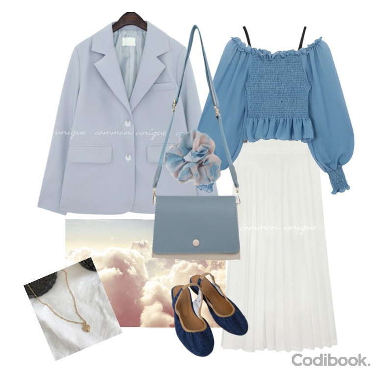 MIXXMIX 일자 기본 브라 탑,From Beginning Romford reverse color bag_J (size : one),AFTERMONDAY 2-type cute flat shoes (2colors)등을 매치한 코디