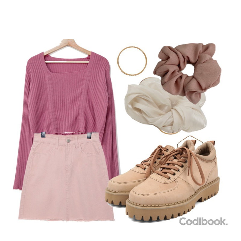 common unique MELLO NATURAL CUTTING MINI SKIRT,BANHARU daily simple 4ring set,openthedoor cow hide platform shoes (3 color) - men등을 매치한 코디