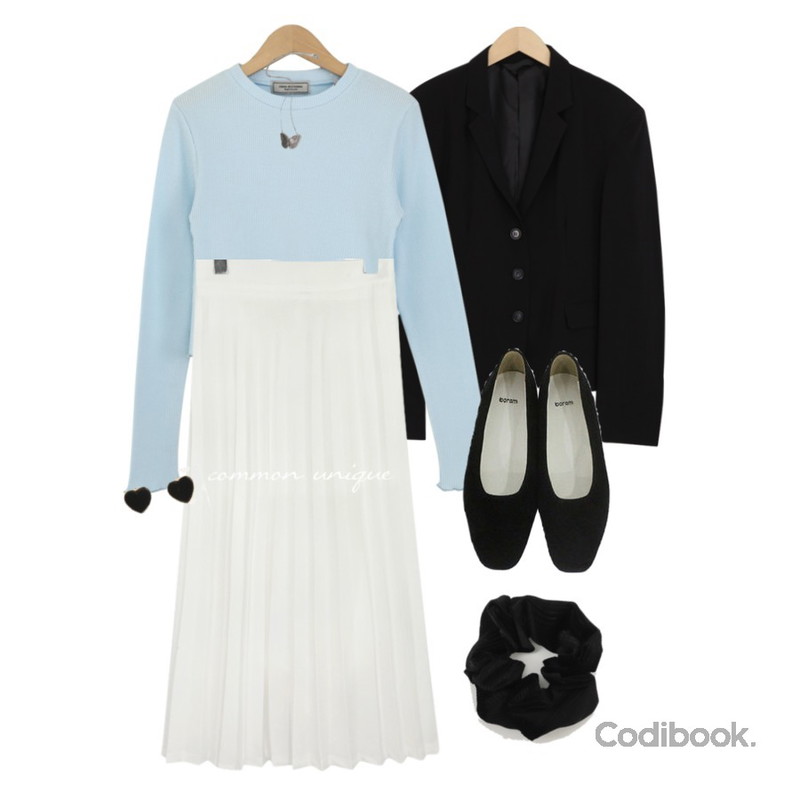 BULLANG GIRL 큐티팡하트귀걸이,BITDA 코코 shoes (3color),From Beginning Fresh line hair string_U (size : one)등을 매치한 코디