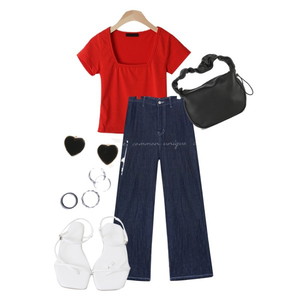 발랄,2020,포인트룩,개성,봄나들이,일상적,Ootd 코디
