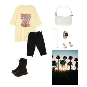 Simple,편하게,여름데일리룩,모던시크,워커,Comfy,Cute 코디