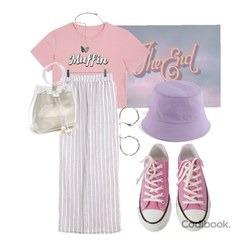 Cats Onepiece 투명백 비치가방 미니크로스백,BANHARU trendy easy ring earring,AFTERMONDAY butterfly vintage necklace등을 매치한 코디