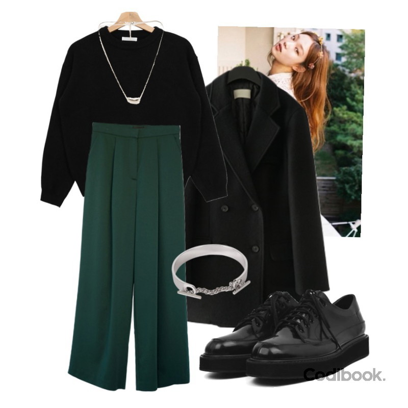 biznshoe Chain bangle bracelet,openthedoor cow hide round loafer - men,Zemma World 포그니 스탠다드핏 니트등을 매치한 코디