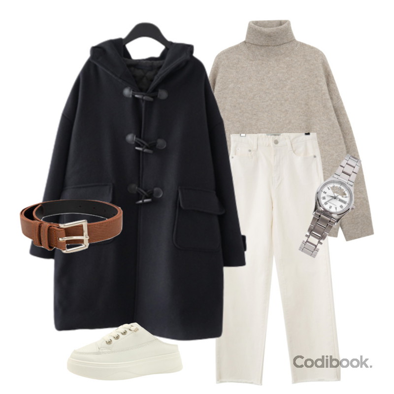 biznshoe LTP-VOO6D-7BUDF,AFTERMONDAY basic duffle half coat (2colors),MIXXMIX 필수소장 스퀘어 벨트등을 매치한 코디