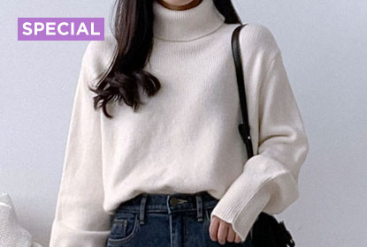 1 Turtleneck Knit 8 Styling : Tani Wool Turtle Knit
