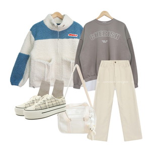 簡約,Winterstyle,秋天穿搭,冬天,秋冬,休閒,大學t 코디
