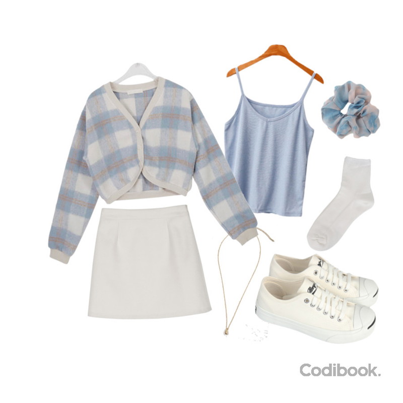 SOMEDAYS 잭퍼셀(2color),AFTERMONDAY watery dyed hairband (3colors),BULLANG GIRL 미니델리 양말등을 매치한 코디