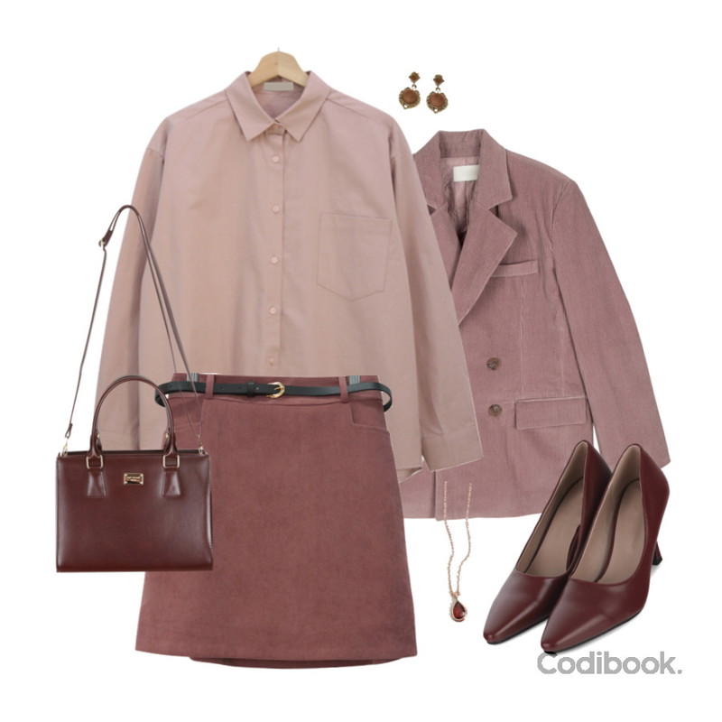 BULLANG GIRL 베이직투웨이백,BANHARU point bold earring,lavenir (silver925) rose drop necklace등을 매치한 코디
