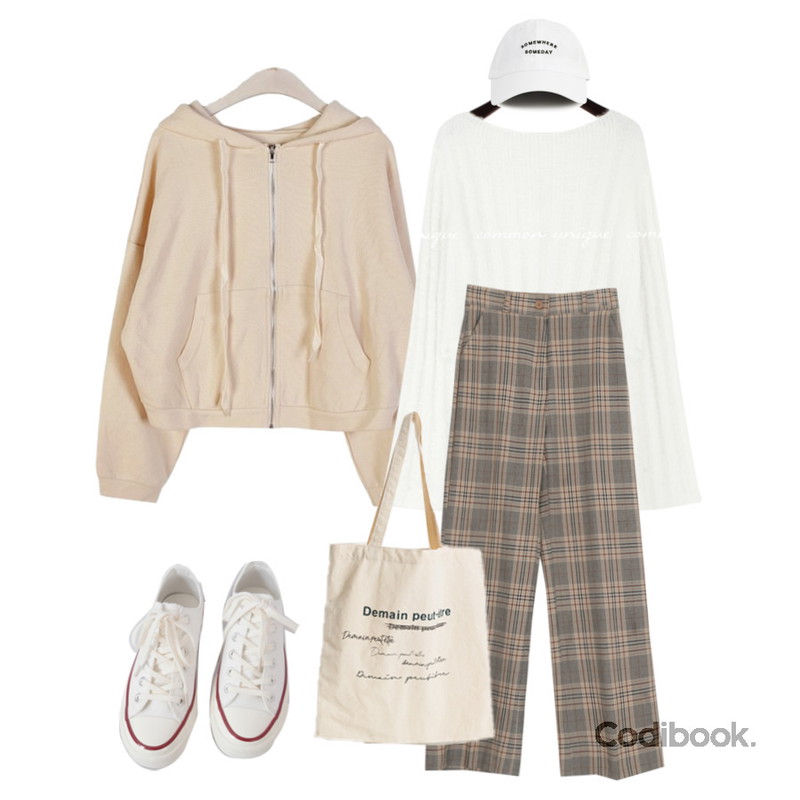 AFTERMONDAY basic casual color sneakers (10colors),REDIT 에테르 에코 백,common unique MELO BOAT NECK CROP FUR KNIT등을 매치한 코디