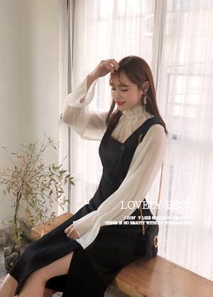 Nannan sheer blouse