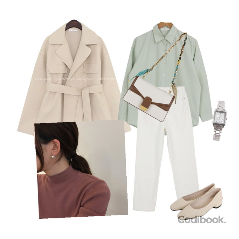 biznshoe CASIO LTP-V007D * 여성용,lavenir (silver925) link earring,somedayif 앤틱 애니멀 패턴 스카프 체인 숄더 백등을 매치한 코디